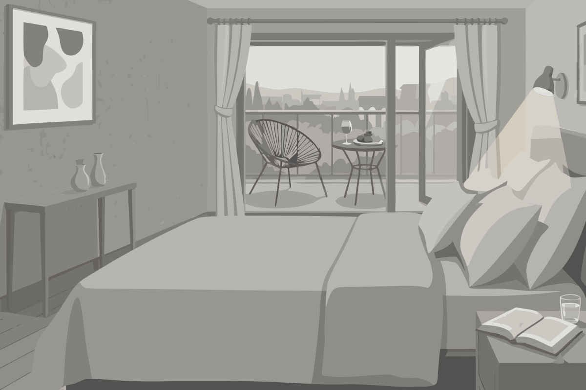 Bed in 4-Bed Mixed Dormitory Room